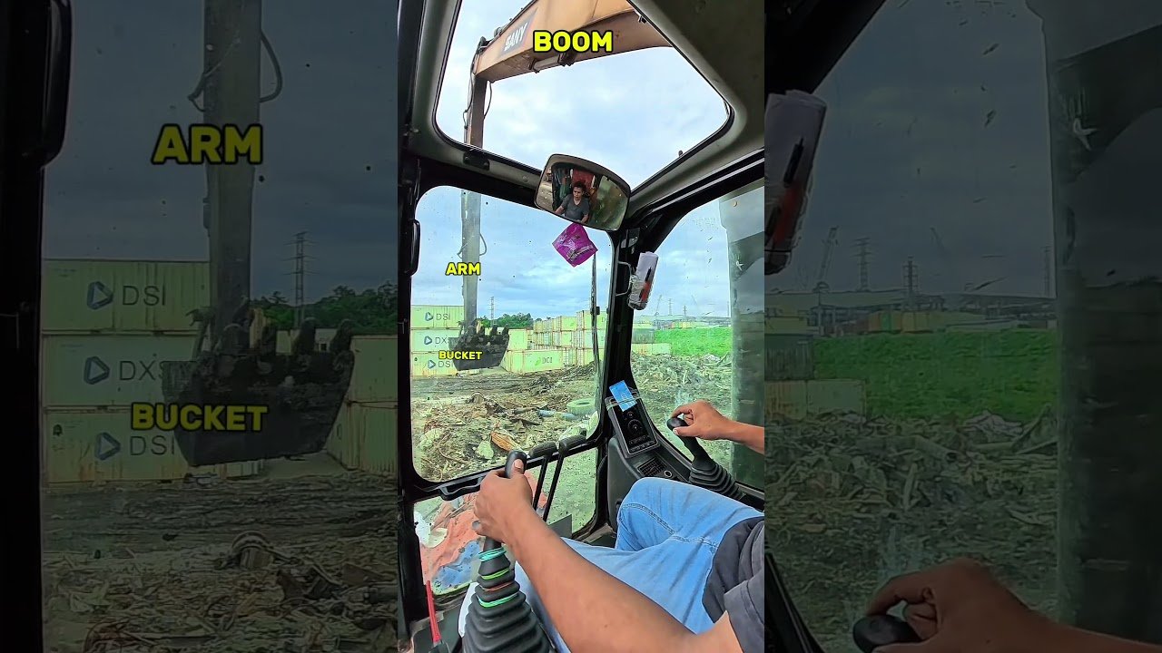Kombinasi Joystick Exca Long #excavator #alatberat #training #tambang #proyek #p2h