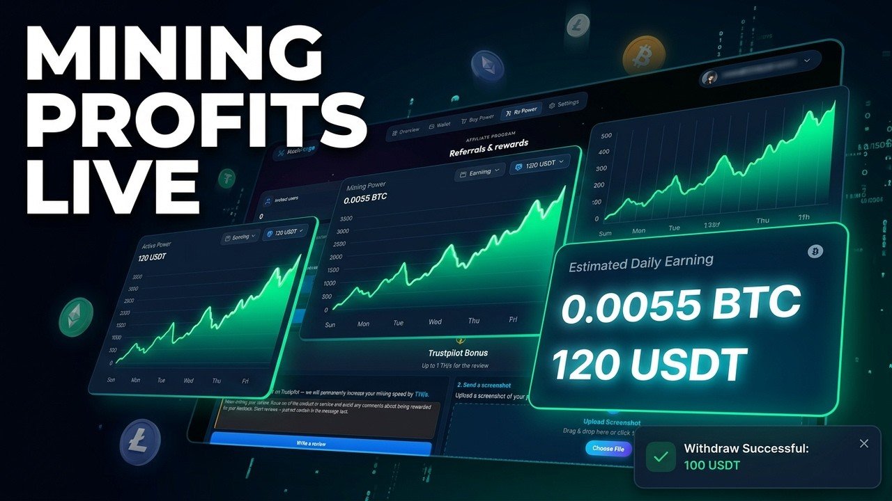 Complete Cloud Mining Tutorial | Switching Coins & Tracking Performance