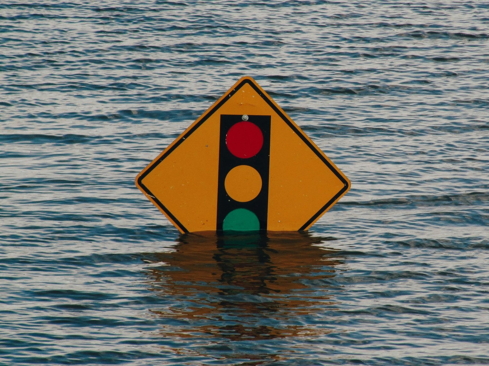 Sign in a flood as MIT engineers have built an AI tool that forecasts extreme weather without training on historical disaster data.