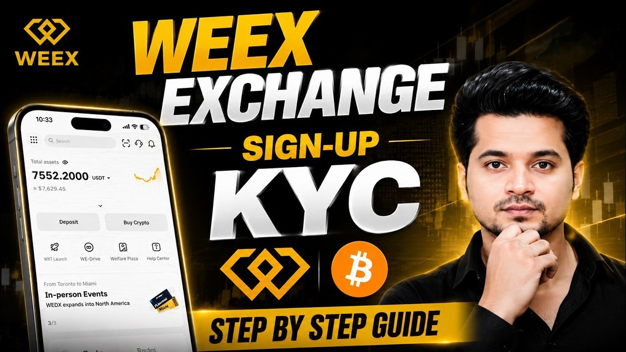Weex Crypto Exchange Sign Up Kyc Full Guide | Full Account