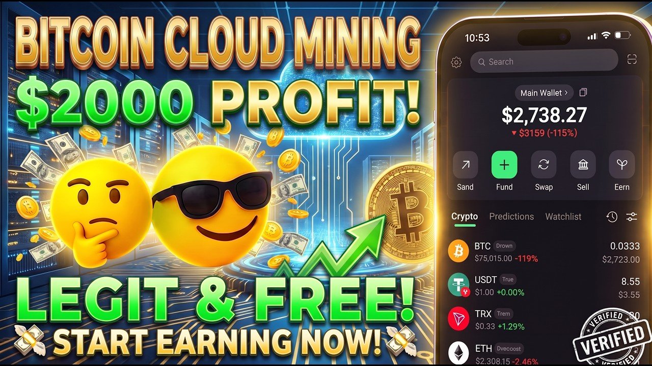 Bitcoin Cloud Mining 2026 How To Mine Bitcoin Online