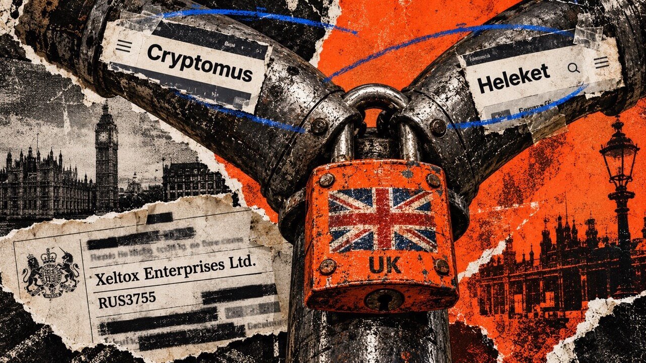 Cryptomus and Heleket share one UK sanctions target