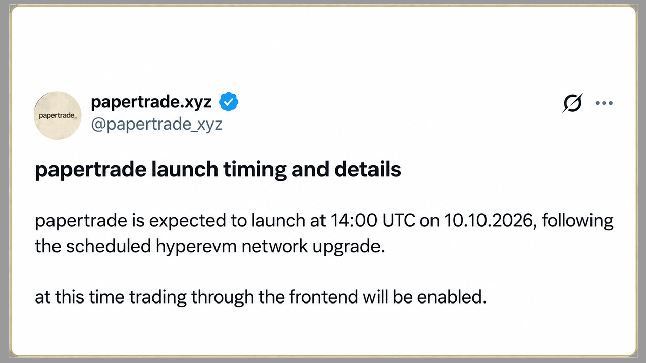 Papertrade Perp DEX Pulls in $118M in 24 Hours With 1,000x Leverage – Bitcoin News